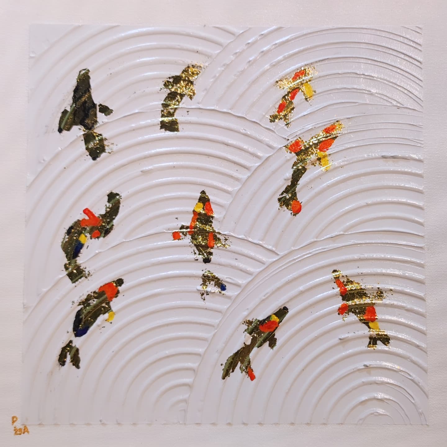 "Fluctus Aurum" (Golden Currents)  2025