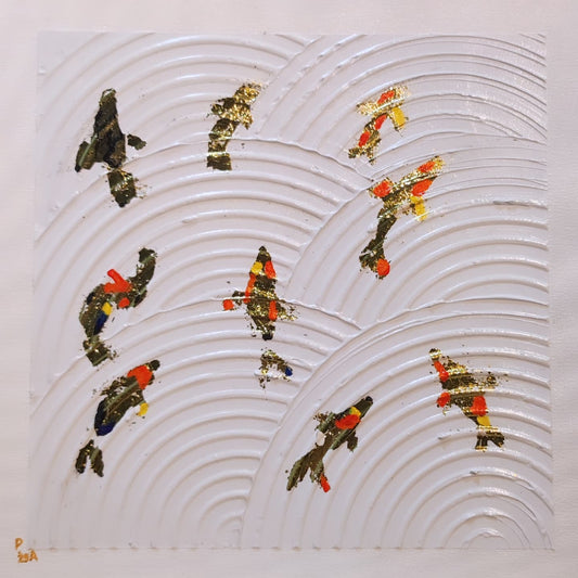 "Fluctus Aurum" (Golden Currents)  2025